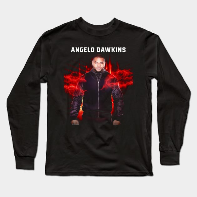 Angelo Dawkins Long Sleeve T-Shirt by Crystal and Diamond